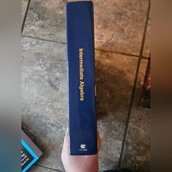 Intermediate Algebra College Textbook - Picture 5 of 5